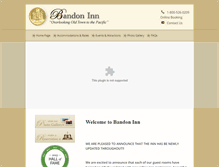 Tablet Screenshot of bandoninn.com